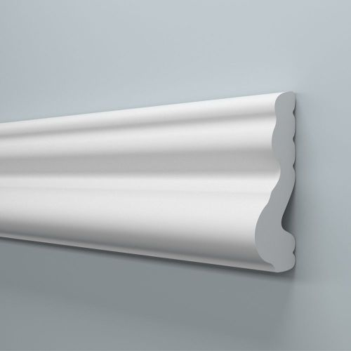 Молдинг ударопрочный ПЛИНТЭКС M3 40/14 белый 40x14 мм, фотография