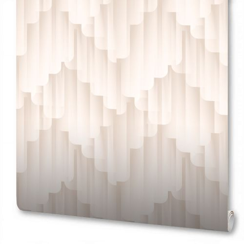 Виниловые обои WallSecret Cascade 8820-13  бежевые 1,06х10,05 м, вид