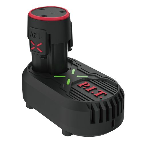 Зарядное устройство P.I.T. PK12-1.5A 12В 1.5Ач, крупный план