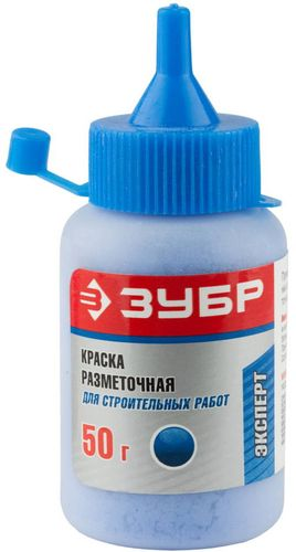 Краска разметочная ЗУБР синяя 50 г, крупный план