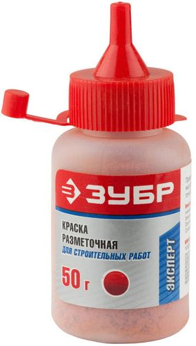 Краска разметочная ЗУБР красная 50 г, детальное фото