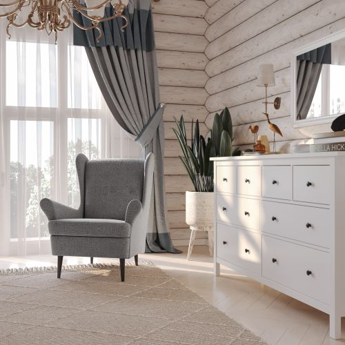Кресло для отдыха ШВЕДСКИЙ СТАНДАРТ Вало Malmo 90 (grey), детальное фото