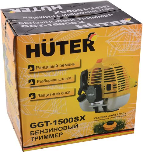 Триммер бензиновый HUTER 1,2лс, GGT-1500SX, фотография