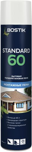 BOSTIK пена бытовая полиуретановая Standard 60, 750 мл., фото