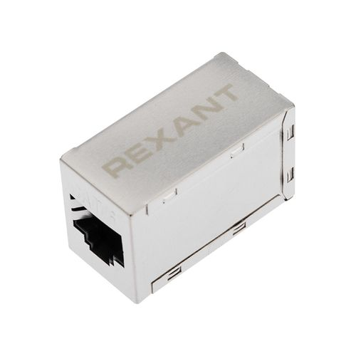 Адаптер проходной REXANT FTP RJ-45(8P8C) CAT 6, детальное фото