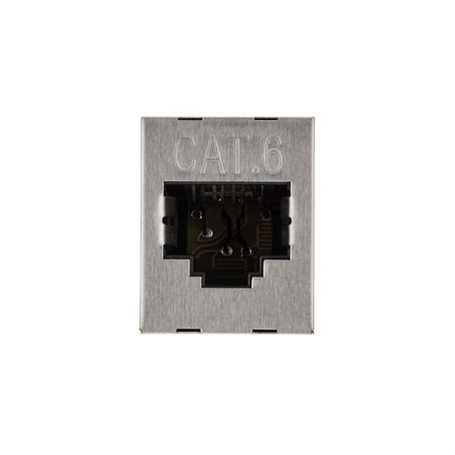 Адаптер проходной REXANT FTP RJ-45(8P8C) CAT 6, изображение