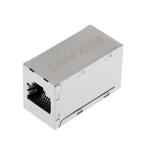 Адаптер проходной REXANT FTP RJ-45(8P8C) CAT 6, детальное фото