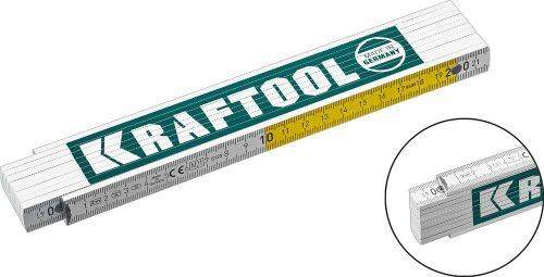 Линейка складная KRAFTOOL деревянная 2 м, вид