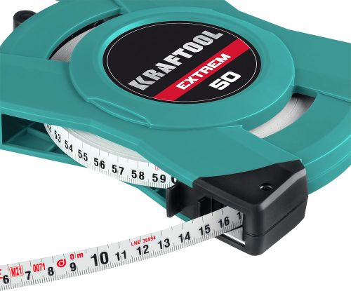 Лента мерная KRAFTOOL стальная 50 м, изображение
