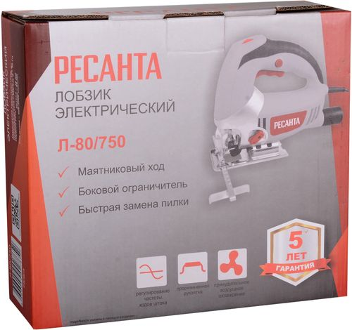 Лобзик электрический РЕСАНТА Л-80/750, картинка