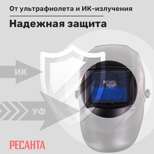 Сварочная маска РЕСАНТА МС-6, картинка