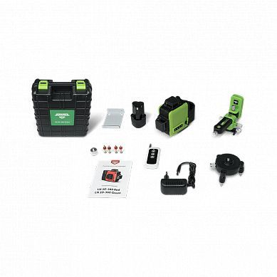 Лазерный уровень AMO LN 3В-360 GREEN 20 м, детальное фото