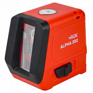 Лазерный уровень RGK ALPHA 202, 20 м, вид