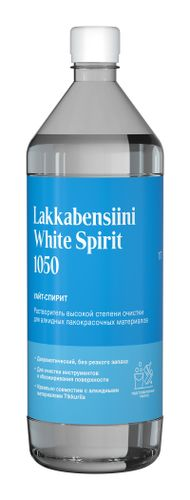Растворитель Tikkurila/Tikkivala lakkabensiini white spirit 1050 1л, вид