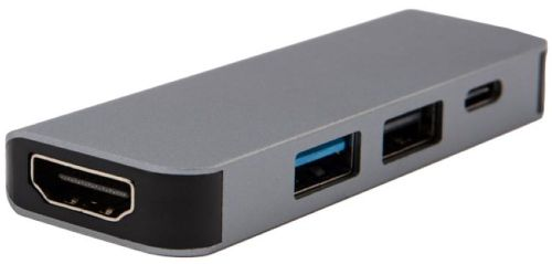 Разветвитель REXANT USB Type-C на 4 порта (1xHDMI/2xUSB 3.0 PD/1xType-C PD), картинка