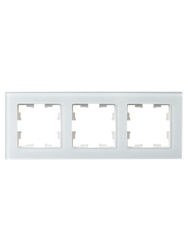 Рамка 3 поста IEK BRITE BR-M32-G-K01 белый, изображение