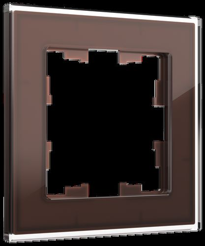 Рамка 1 пост IEK BRITE бронзовый, фотография
