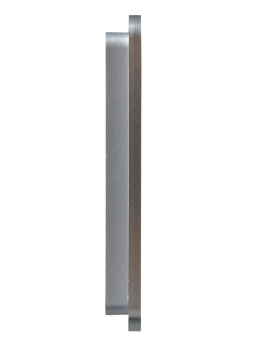Рамка 2 поста IEK BRITE BR-M22-M-21-K47 алюминий, фотография