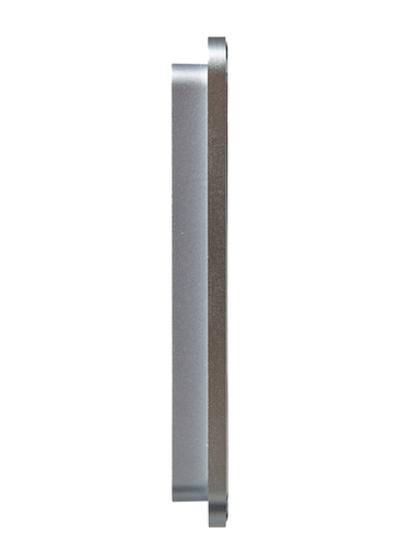 Рамка 2 поста IEK BRITE BR-M22-M-01-K47 алюминий, детальное фото