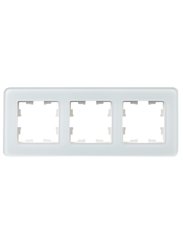 Рамка 3 поста IEK BRITE BR-M32-G-41-K01 белый, вид