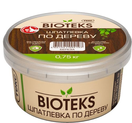 Шпатлевка акриловая ТЕКС Профи береза 0,75 кг, фото