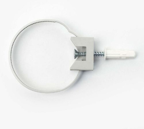 Стяжка для труб и кабеля ЕВРОПАРТНЕР PRNT D16-32 L25 см серая 30 шт, крупный план