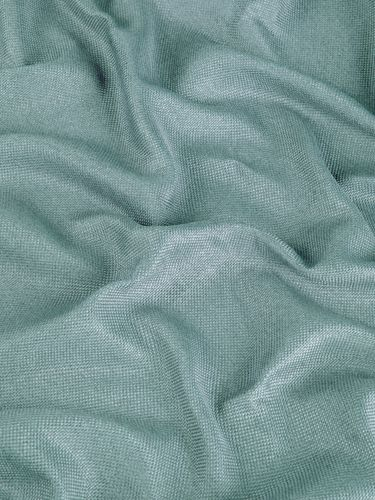 Штора Jas лен 160*260 бирюза, крупный план