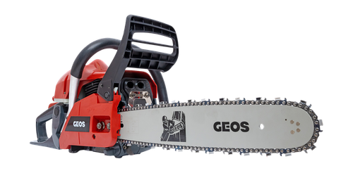 Пила бензиновая GEOS 3,1лс 40см, CSP251, крупный план