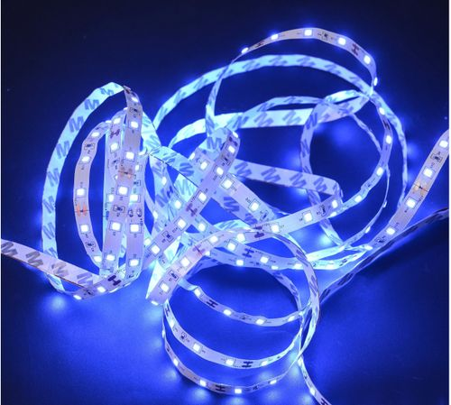 Светодиодная лента IEK SMD 2835 60LED IP20 12В 4,8Вт синий 5 м, детальное фото