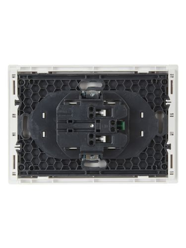 Розетка электрическая IEK FORTE&PIANO FP-R24-16-1-K01 белый, картинка
