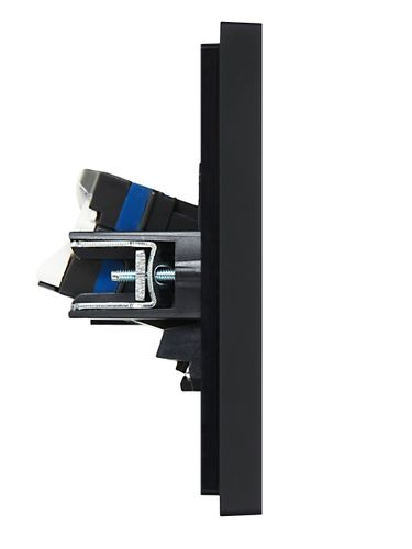 Розетка RJ-45 IEK FORTE&PIANO FP-K20-2-K02 черный, детальное фото
