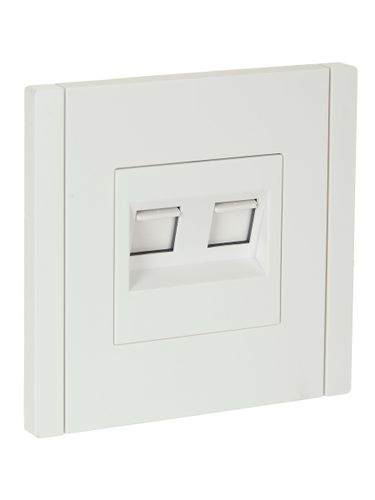 Розетка RJ-45 1 пост IEK FORTE&PIANO белый, фотография