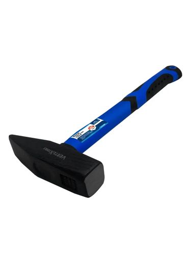 Слесарный молоток VERTEXTOOLS 800 г, фибергласовая обрезиненная рукоятка 10-20-800, вид
