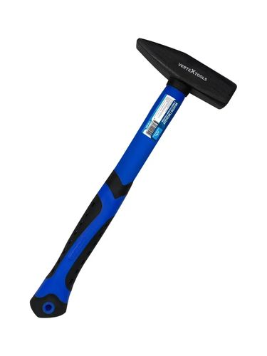 Слесарный молоток VERTEXTOOLS 800 г, фибергласовая обрезиненная рукоятка 10-20-800, картинка