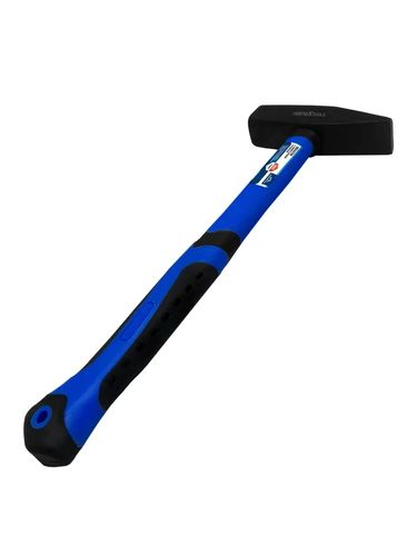 Слесарный молоток VERTEXTOOLS 800 г, фибергласовая обрезиненная рукоятка 10-20-800, изображение