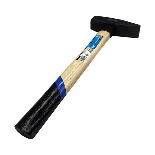 Слесарный молоток VERTEXTOOLS 200 г, квадратный боек, деревянная рукоятка 10-15-200, картинка