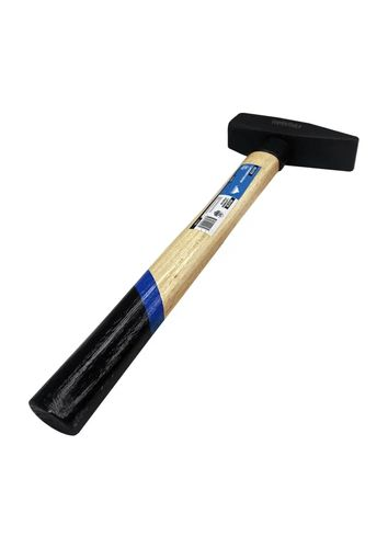 Слесарный молоток VERTEXTOOLS 800 г, квадратный боек, деревянная рукоятка 10-15-800, изображение