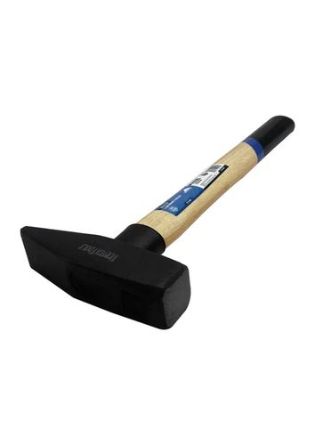 Слесарный молоток VERTEXTOOLS 800 г, квадратный боек, деревянная рукоятка 10-15-800, фотография