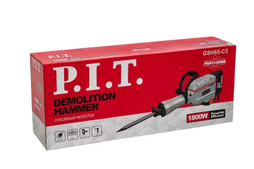 Молоток отбойный P.I.T. GSH65-C5 1800 Вт 45 Дж, вид
