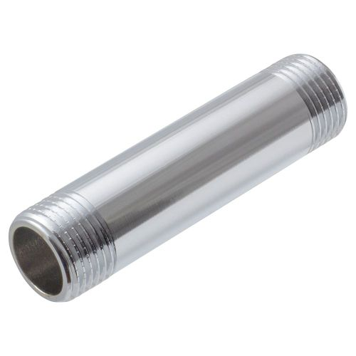 Бочонок удлинительный 1/2" н/н - 55 (80) мм (хром), крупный план