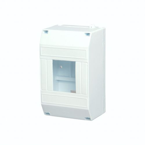 Бокс пластиковый КМПн 1/4 IP20 белый с инд. упак. REXANT, крупный план