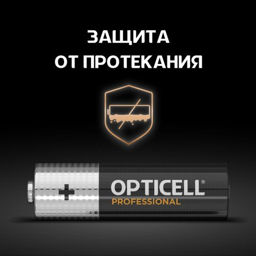 Батарейки алкалиновые 6AA/LR6 Professional Opticell, картинка