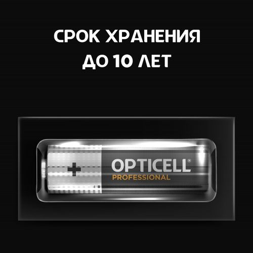 Батарейки алкалиновые 6AA/LR6 Professional Opticell, фото