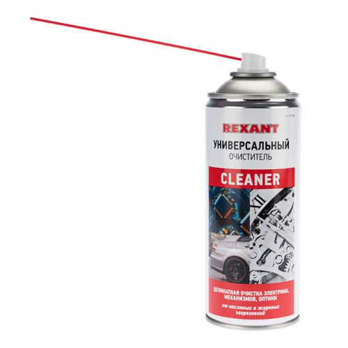 Очиститель универсальный REXANT CLEANER аэрозоль 400 мл, вид