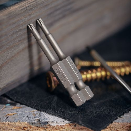 Бита для шуруповерта Torx T10х50 мм 2 шт/уп Kranz, фотография