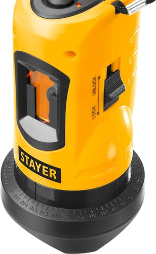 Нивелир лазерный Stayer SLL-2 крест штатив кейс, вид