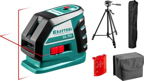 Лазерный нивелир KRAFTOOL CL-70 #3, крупный план
