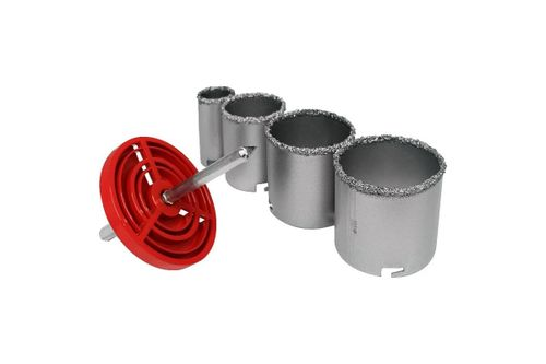 Набор коронок (4 шт; 33-73 мм) VERTEXTOOLS 0282-01, вид