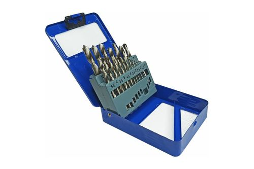 Набор сверл по металлу HSS 19 шт, 1-10 мм VERTEXTOOLS 0987-19, вид