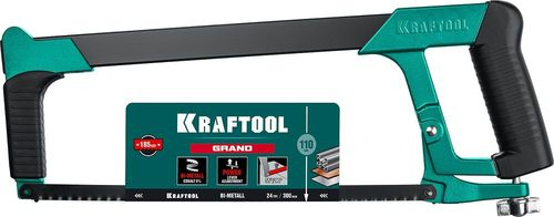 Ножовка по металлу KRAFTOOL 185 кгс 300 мм, фото